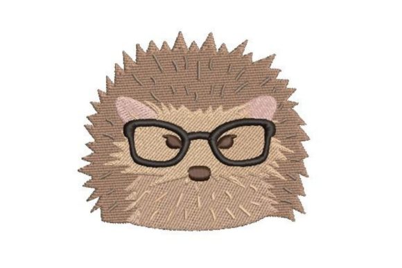 A Cozy Hipster Hedgehog Design for Seasonal Gift-Making