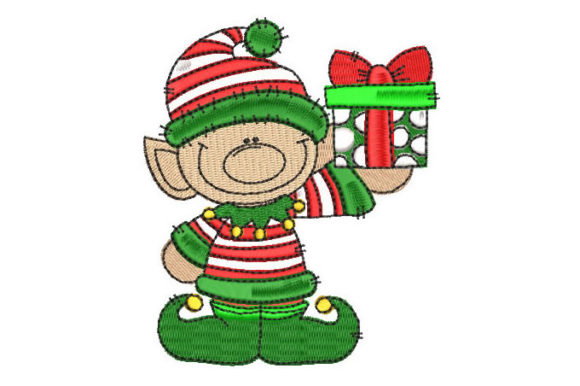 A Craft Business Review of the Christmas Elf Embroidery Design