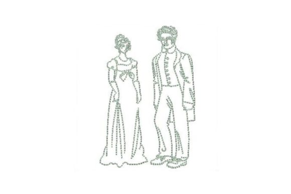 A Romantic Embroidery Design for Seasonal Projects