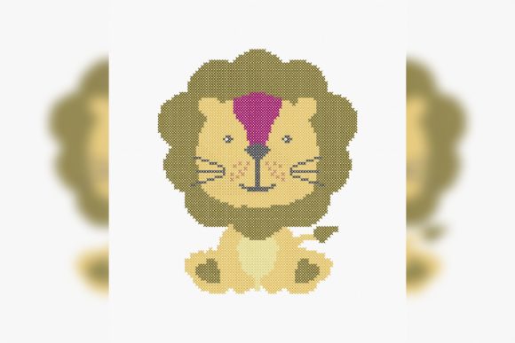 An Honest Review of the Cute Sitting Cartoon Lion Embroidery Design