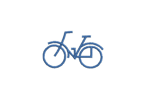 Bike Satin Outline: A Delightful Embroidery Choice for Personalized Gifts