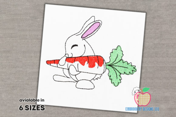 Bunny Holding Fresh Carrot Review