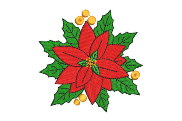 Christmas Eve Flowers: An Elegant Embroidery Design Review