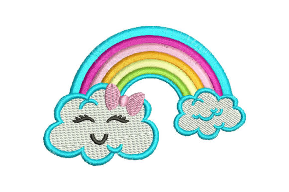 Cloud and Rainbow for Kids Embroidery Review