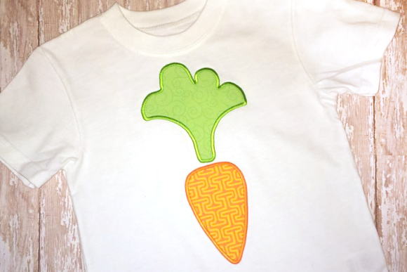 Embroidering Spring Joy with a Classic Easter Carrot