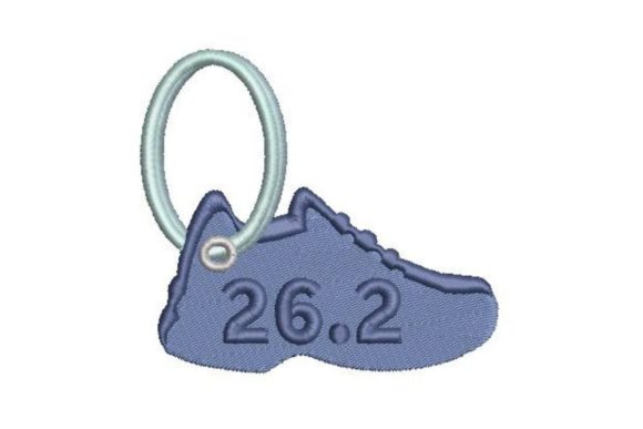 Evaluating the Runner Keychain Embroidery Design for Your Shop