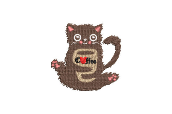 Kitty Holding a Coffee Mug Review