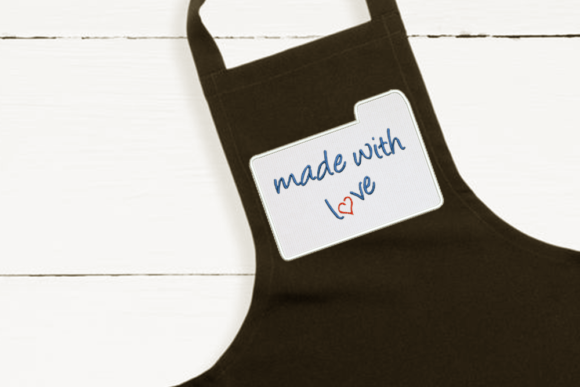 Made with Love Recipe Card Applique Review