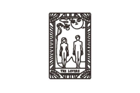 The Lovers Tarot Card Embroidery Review