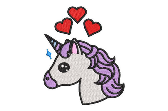 Unicorn Pony with Hearts Embroidery: A Designer's Review